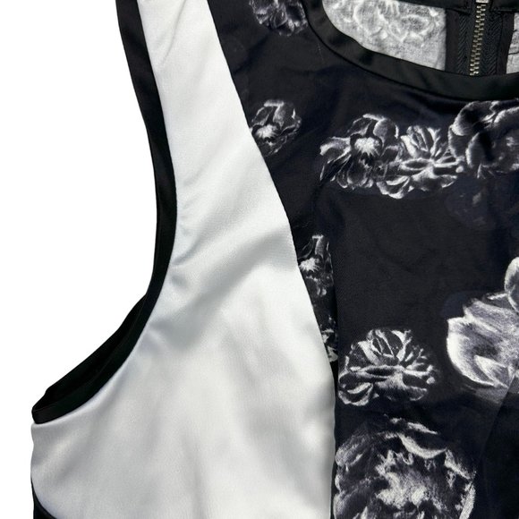 Prabul Gurung Sleeveless A-line Floral Dress (6) - Picture 3 of 9